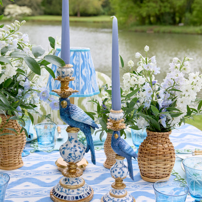 Soft Blue Candles (Set of 8)