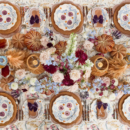 Damson Flowers Starter Plates (Set of 4)