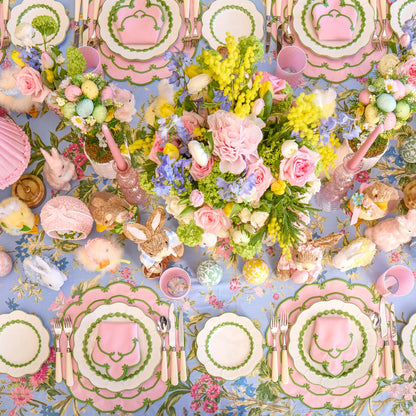 Pink & Green Amanda Placemats (Set of 4)