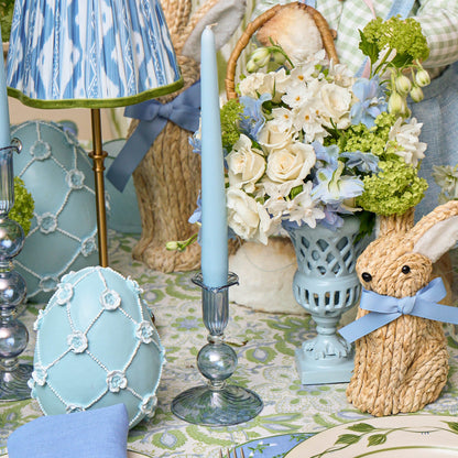 Soft Blue Candles (Set of 8)