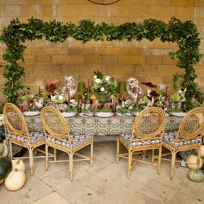 Acorn Garland Dinner & Starter Plates (Set of 8)