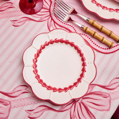 Red Laurel Starter Plates (Set of 4)