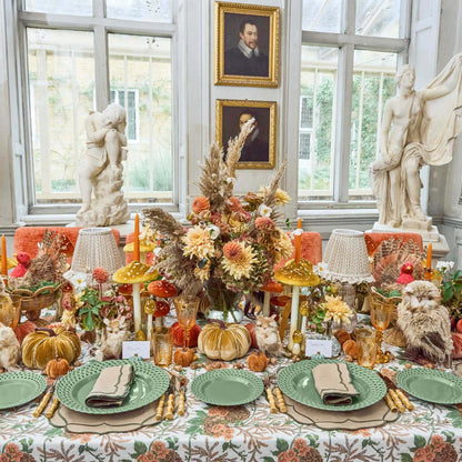 Sage Pumpkin Placecard Holders (Set of 4)