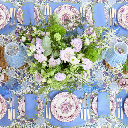 Bluebell & Green Eloise Linen Placemats & Napkins (Set of 4)