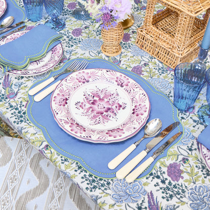 Purple Pandora Dinner Plates (Set of 4)