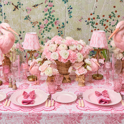 Pink Charlotte Gingham Napkins (Set of 4)