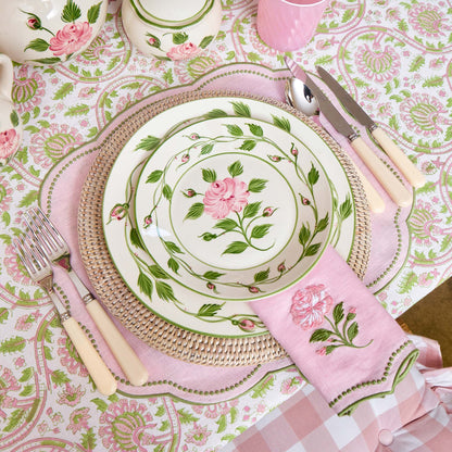Rose Bud Starter Plates (Set of 4)