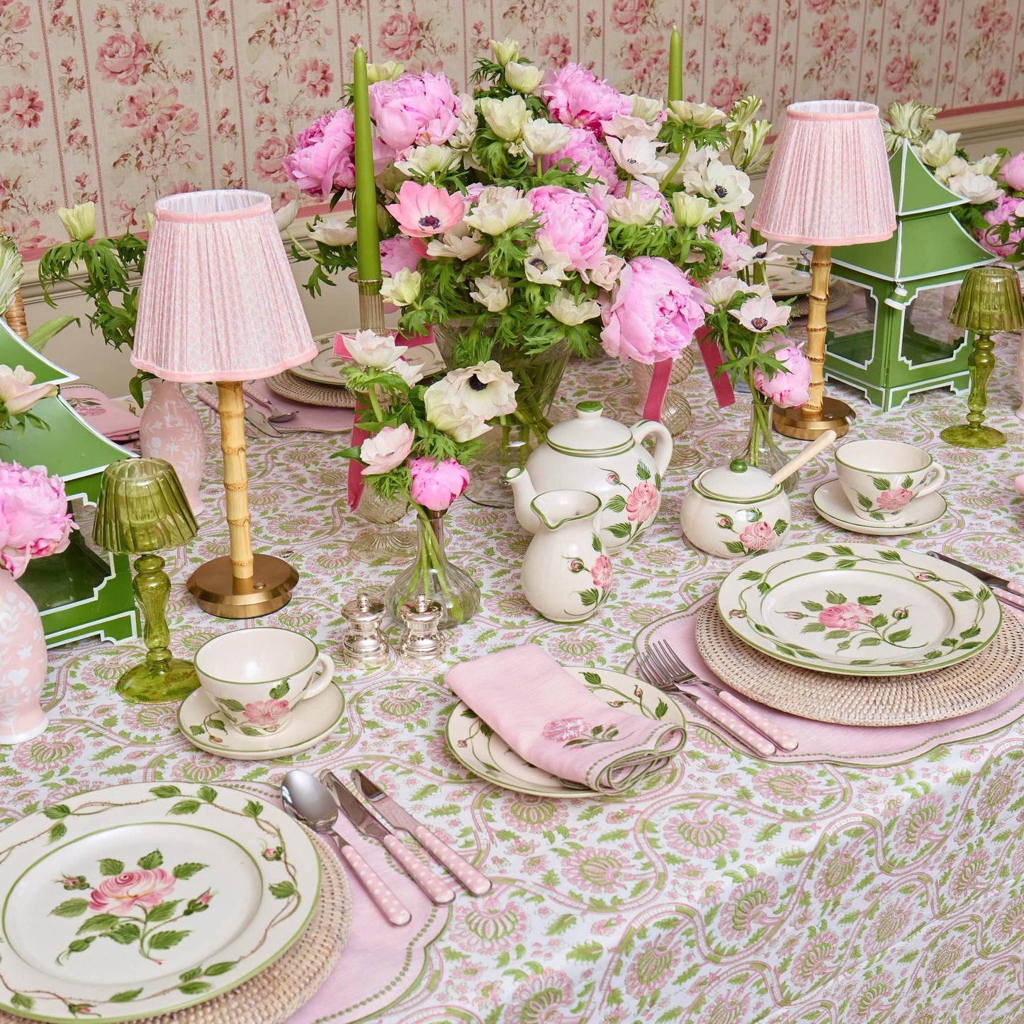 Pink Polka Dot Cutlery (5 piece)