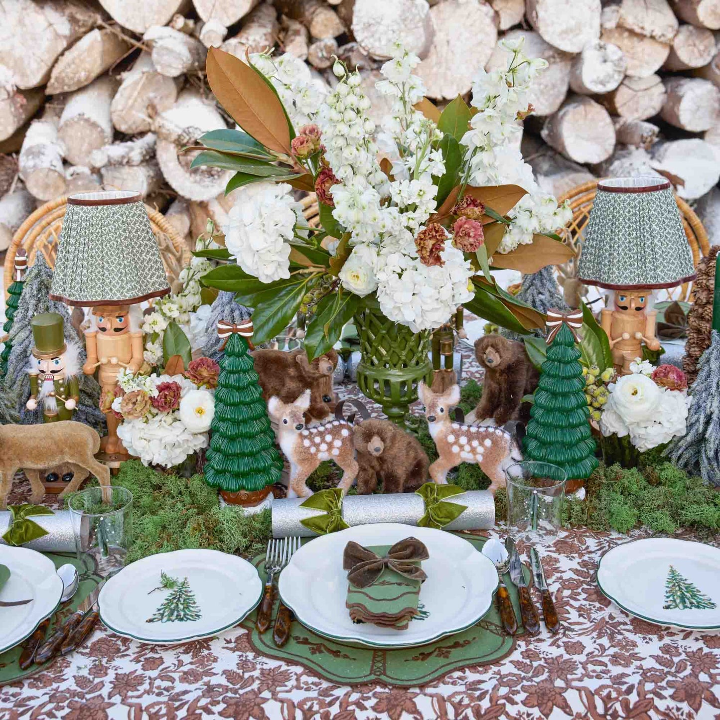 Christmas Tree Jug and Glasses (Set of 4)