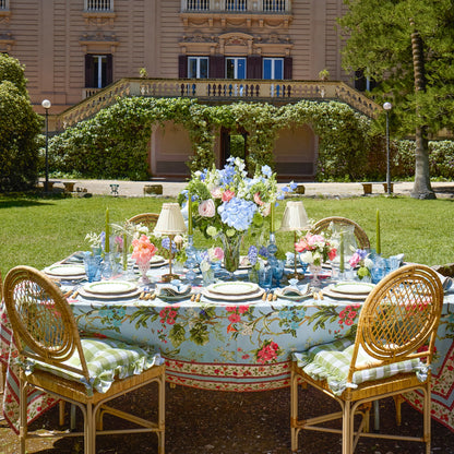 Duck Egg Blue & Sand Mariana Napkins (Set of 4)