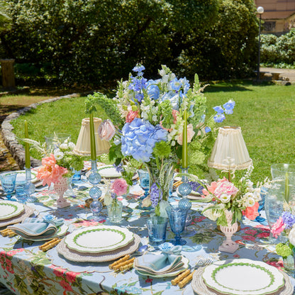 Duck Egg Blue & Sand Mariana Placemats (Set of 4)