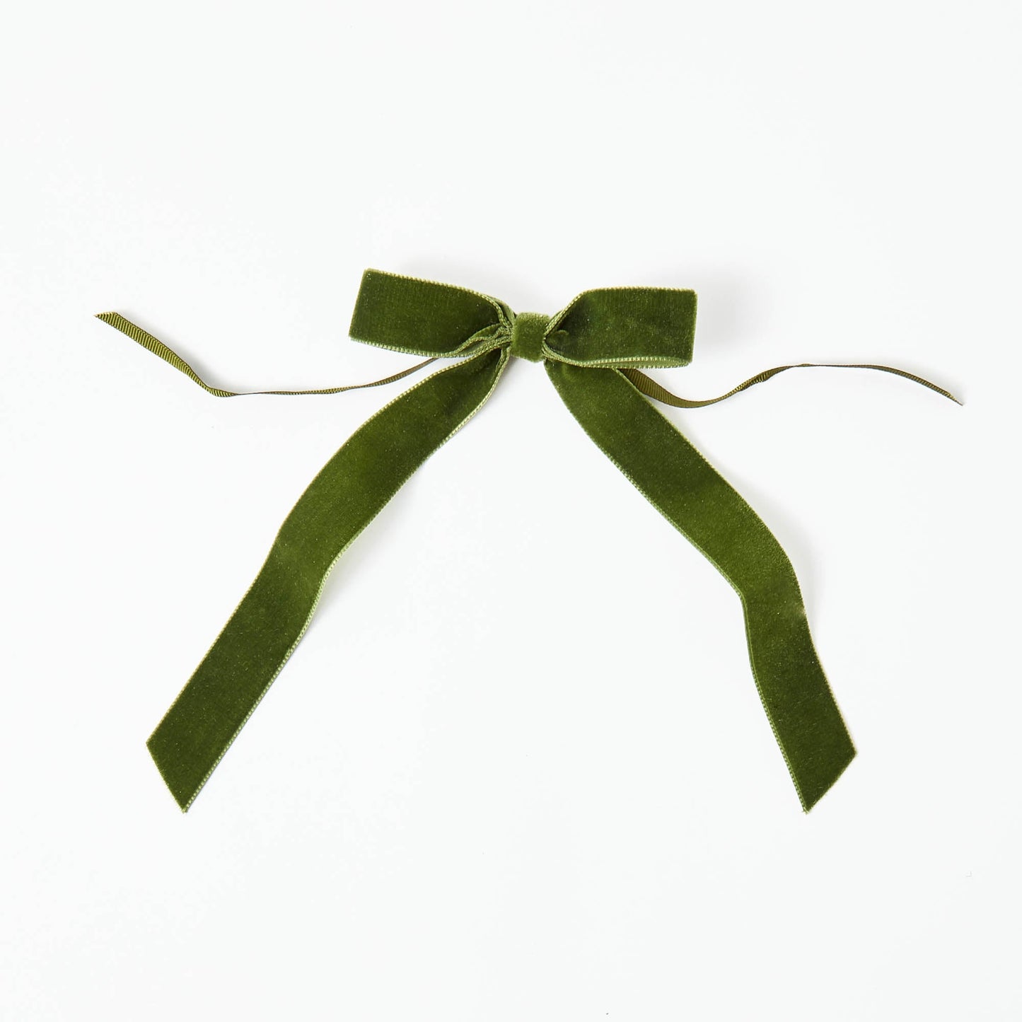 Forest Green Velvet Bows (Set of 4) - 20cm