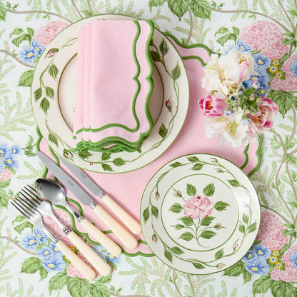 Rose Bud Starter Plates (Set of 4)