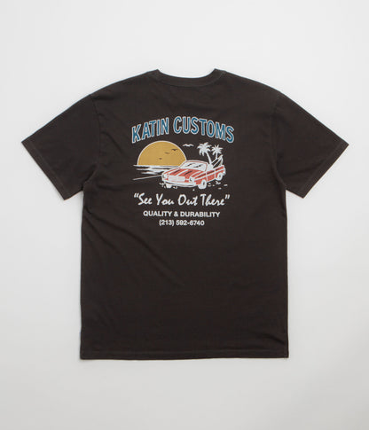 Katin Alamitos T-Shirt - Black Wash