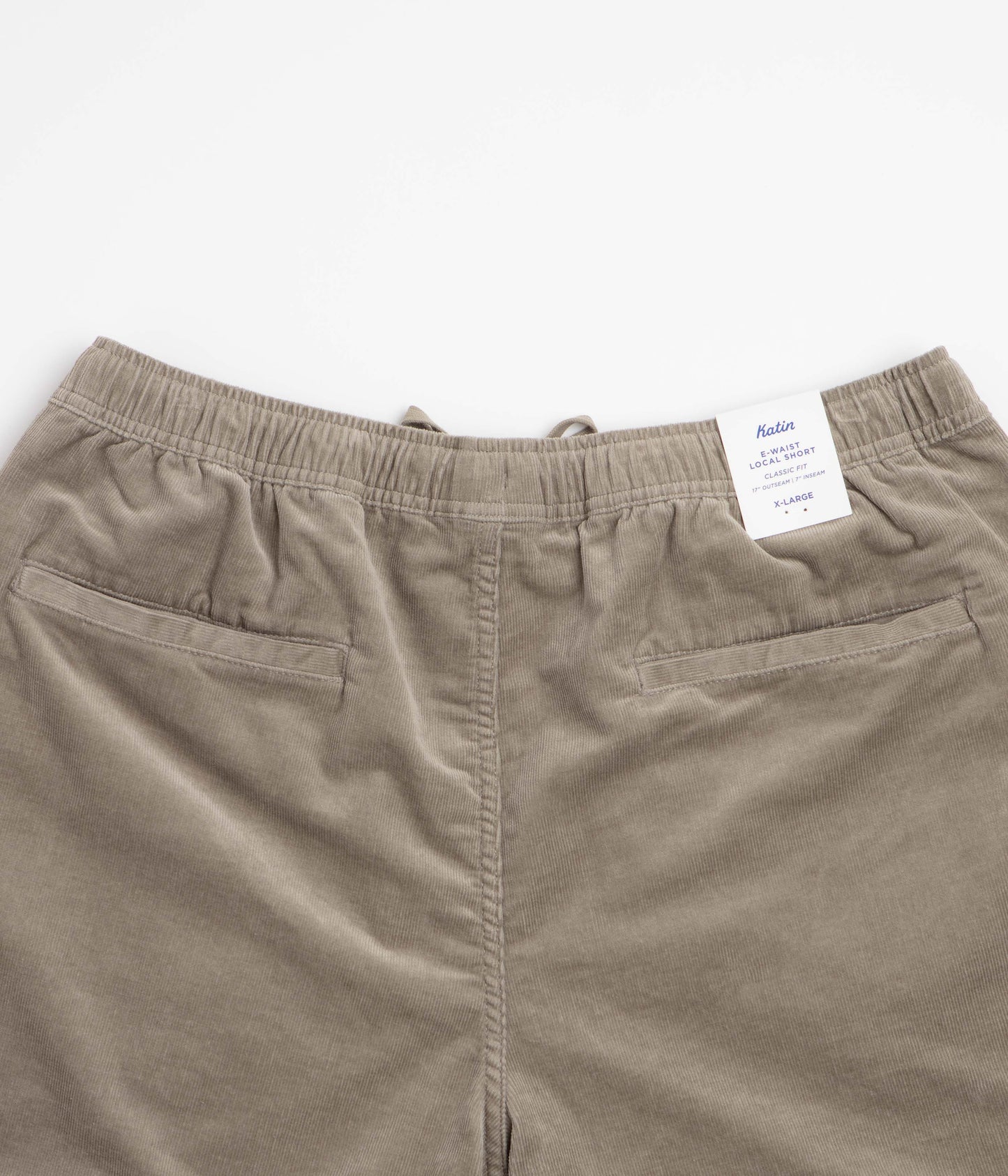 Katin Cord Local Shorts - Warm Grey