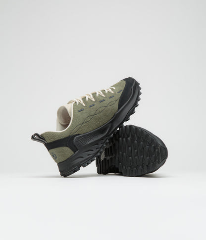 Keen Jasper Zionic Shoes - Dark Olive / Birch