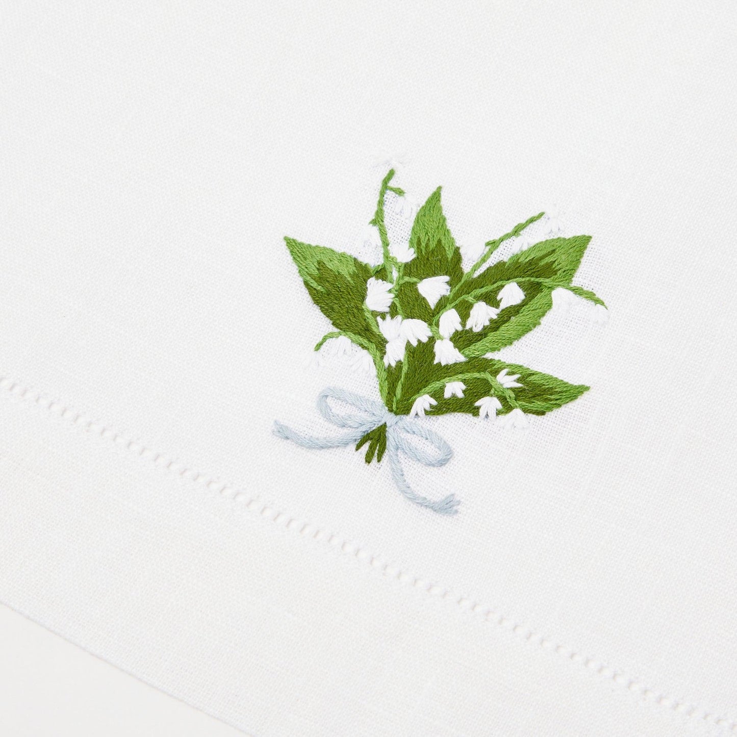 Lily of the Valley Linen Hand Towel