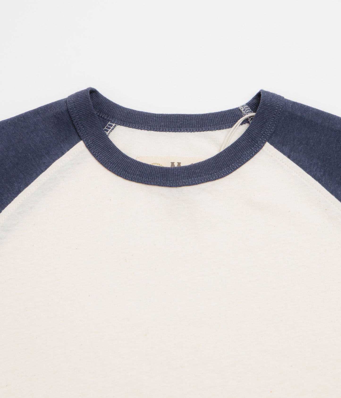 Mollusk Hemp Baseball T-Shirt - Navy