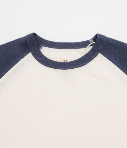 Mollusk Hemp Baseball T-Shirt - Navy