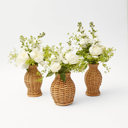 Natural Rattan Pagoda Decoration Set