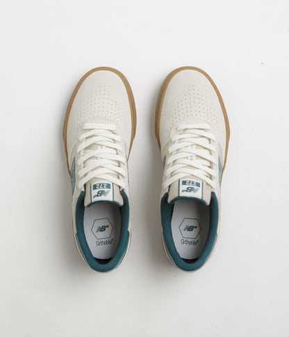 New Balance Numeric 272 Shoes - Sea Salt / Teal