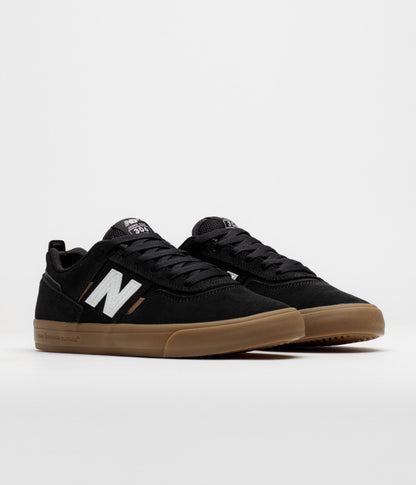 New Balance Numeric 306 Jamie Foy Shoes - Black / Gum
