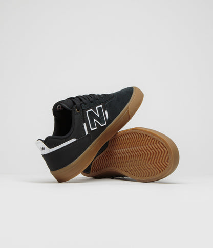 New Balance Numeric 306 Jamie Foy Shoes - Black / Gum / White