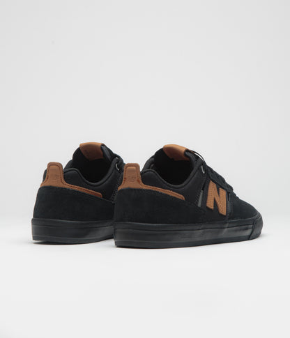 New Balance Numeric 306 Jamie Foy Shoes - Black / Orange / Black