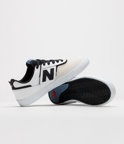 New Balance Numeric 306 Jamie Foy Shoes - White / Black