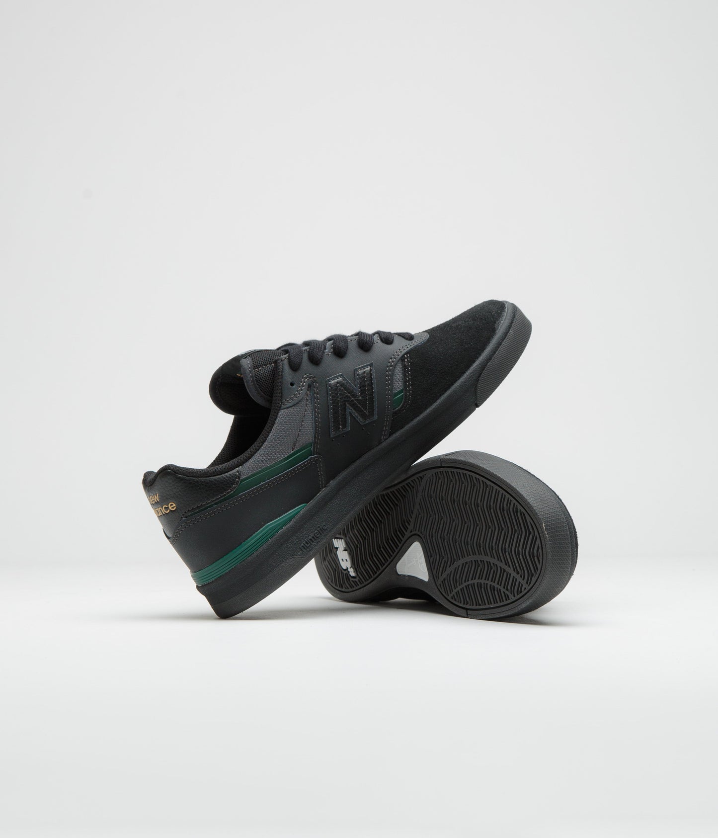 New Balance Numeric 306C Jamie Foy Shoes - Black / Black