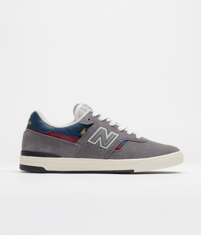 New Balance Numeric 306C Jamie Foy Shoes - Grey / Navy