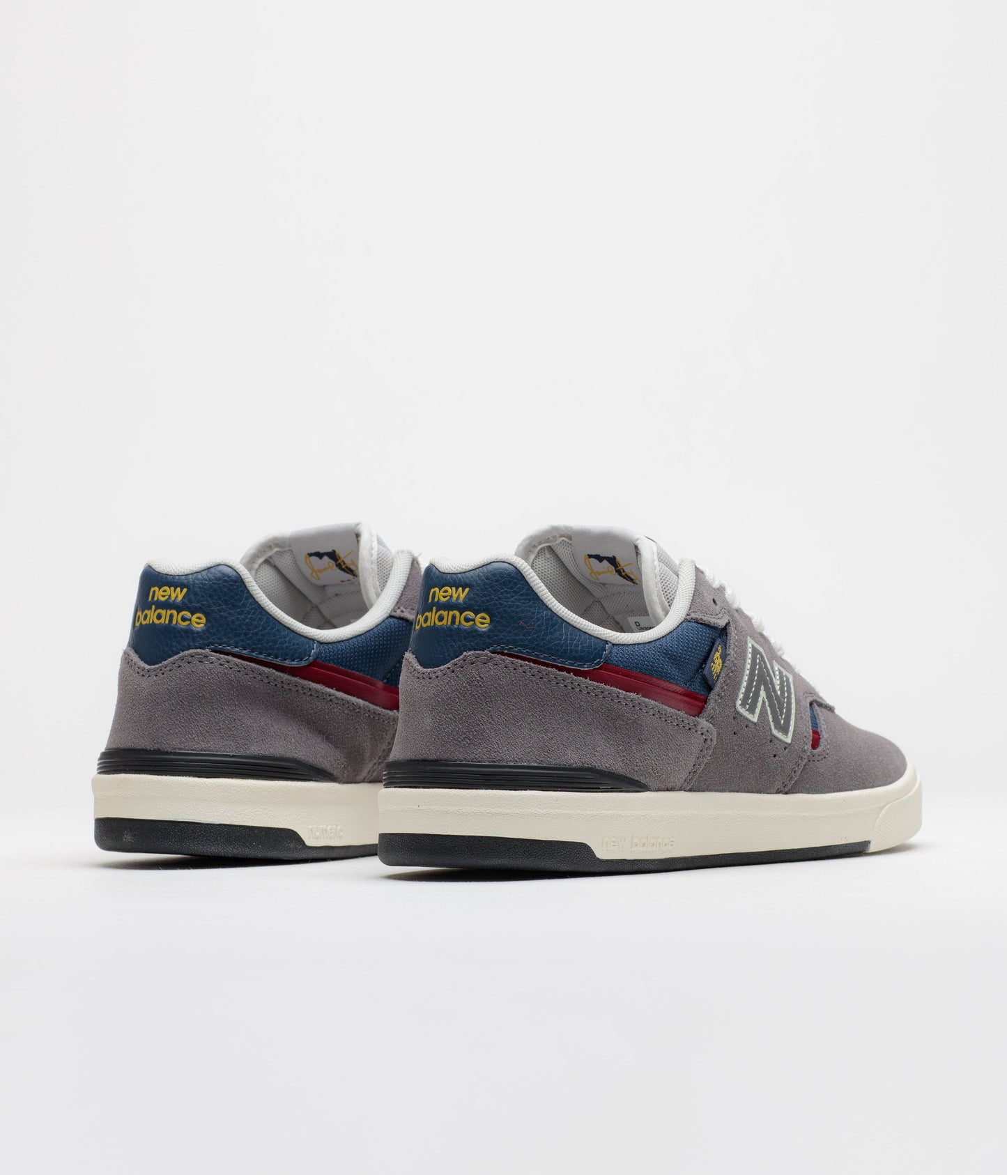 New Balance Numeric 306C Jamie Foy Shoes - Grey / Navy
