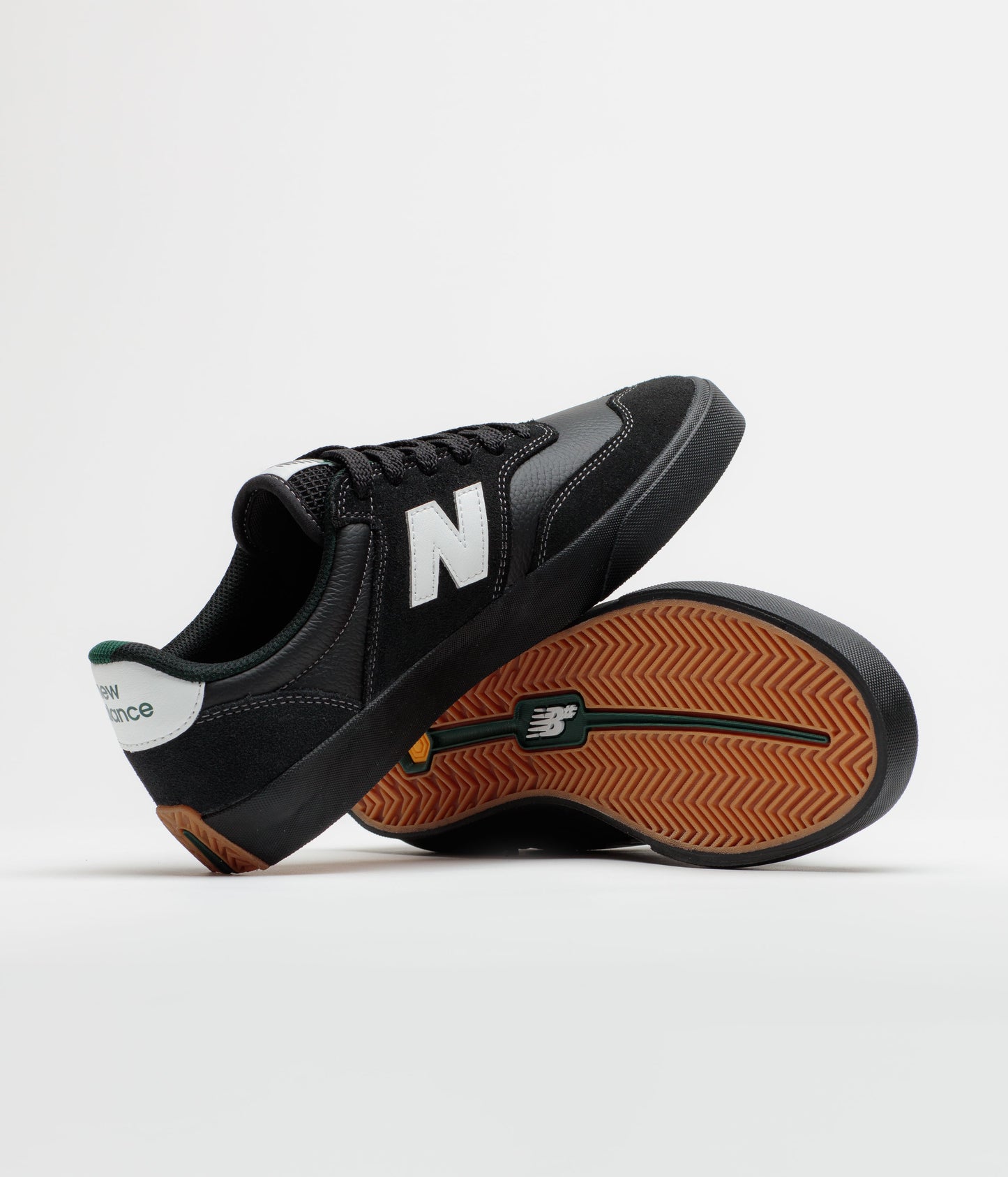 New Balance Numeric 340 Shoes - Black / Black