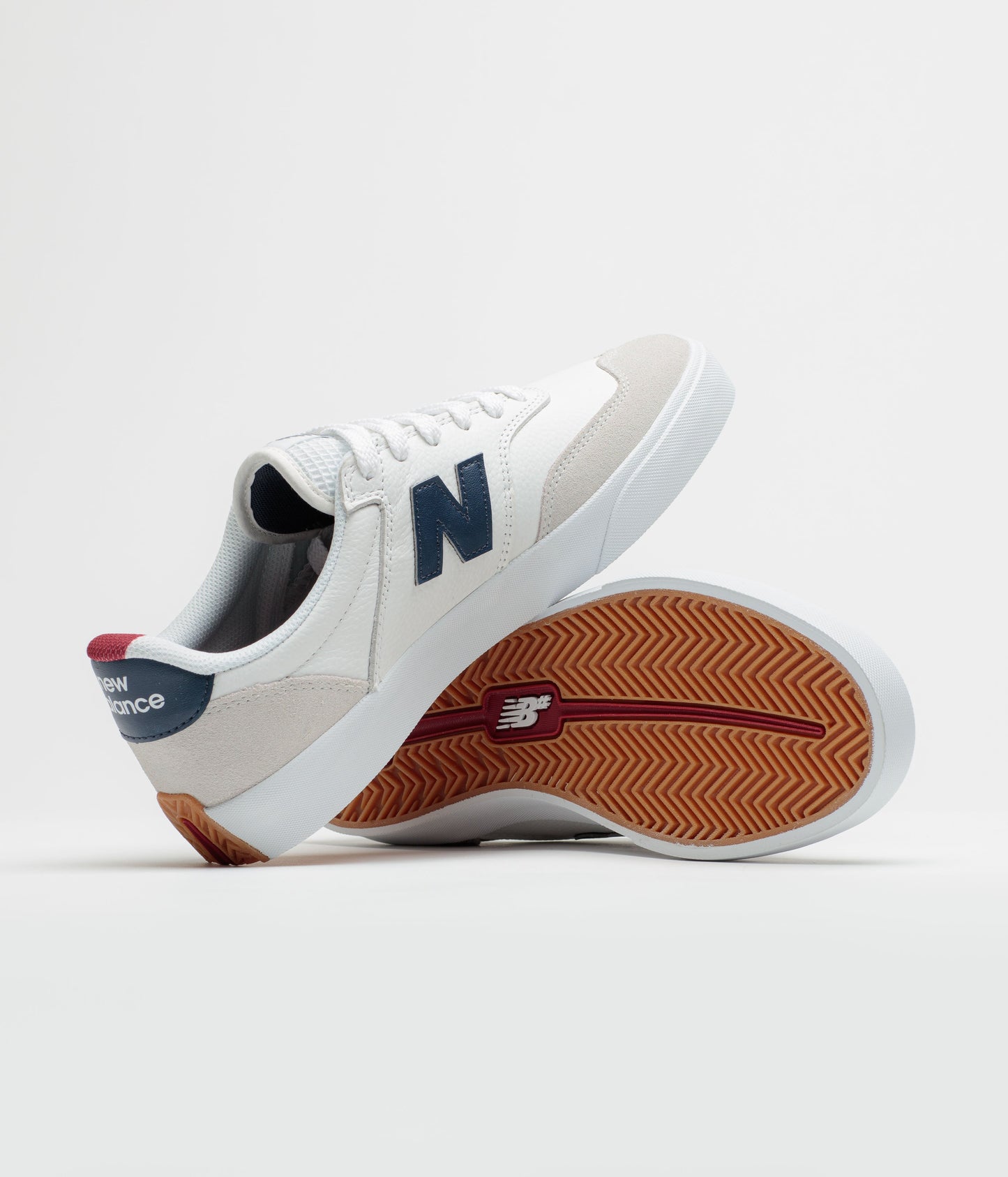 New Balance Numeric 340 Shoes - White / Navy