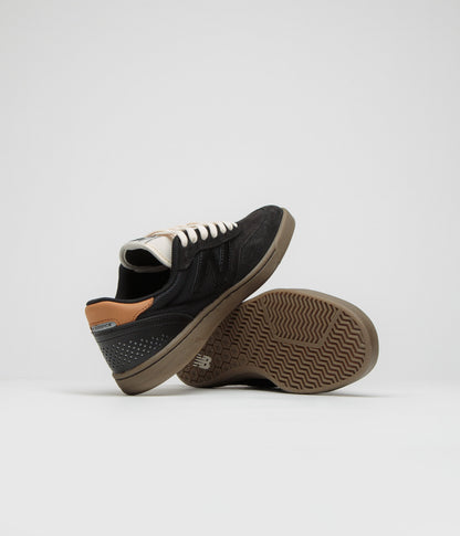 New Balance Numeric 440 Shoes - Black / Gum / Orange