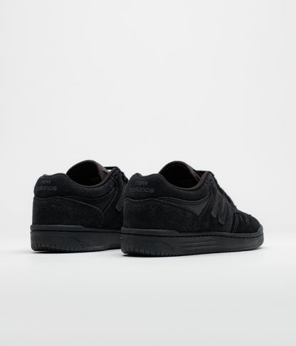 New Balance Numeric 480 Shoes - Black / Black