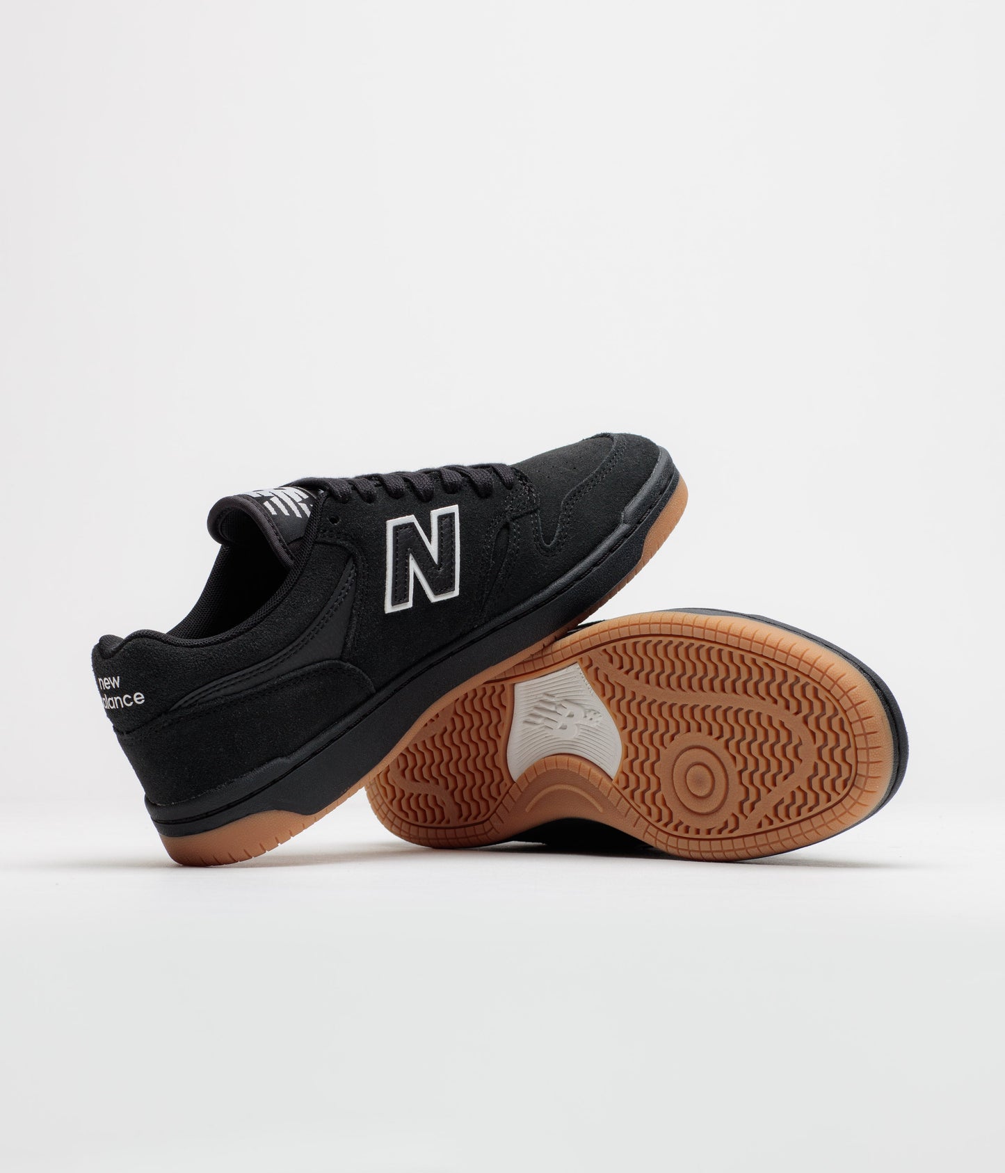 New Balance Numeric 480 Shoes - Black / Black / Gum