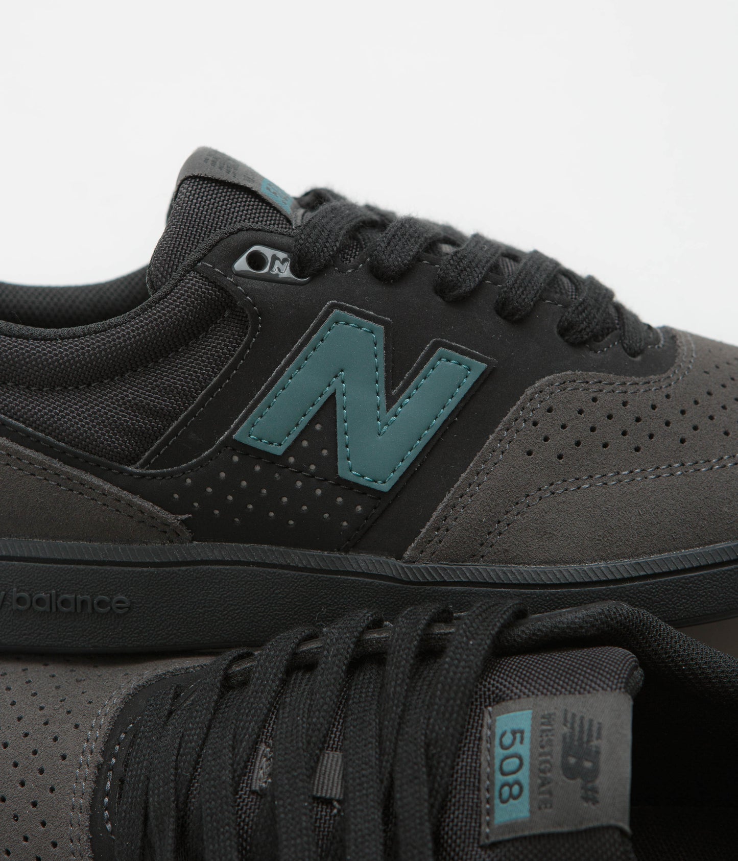 New Balance Numeric 508 Brandon Westgate Shoes - Black Cement