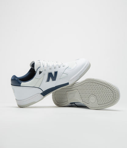 New Balance Numeric 600 Tom Knox Shoes - White / Navy