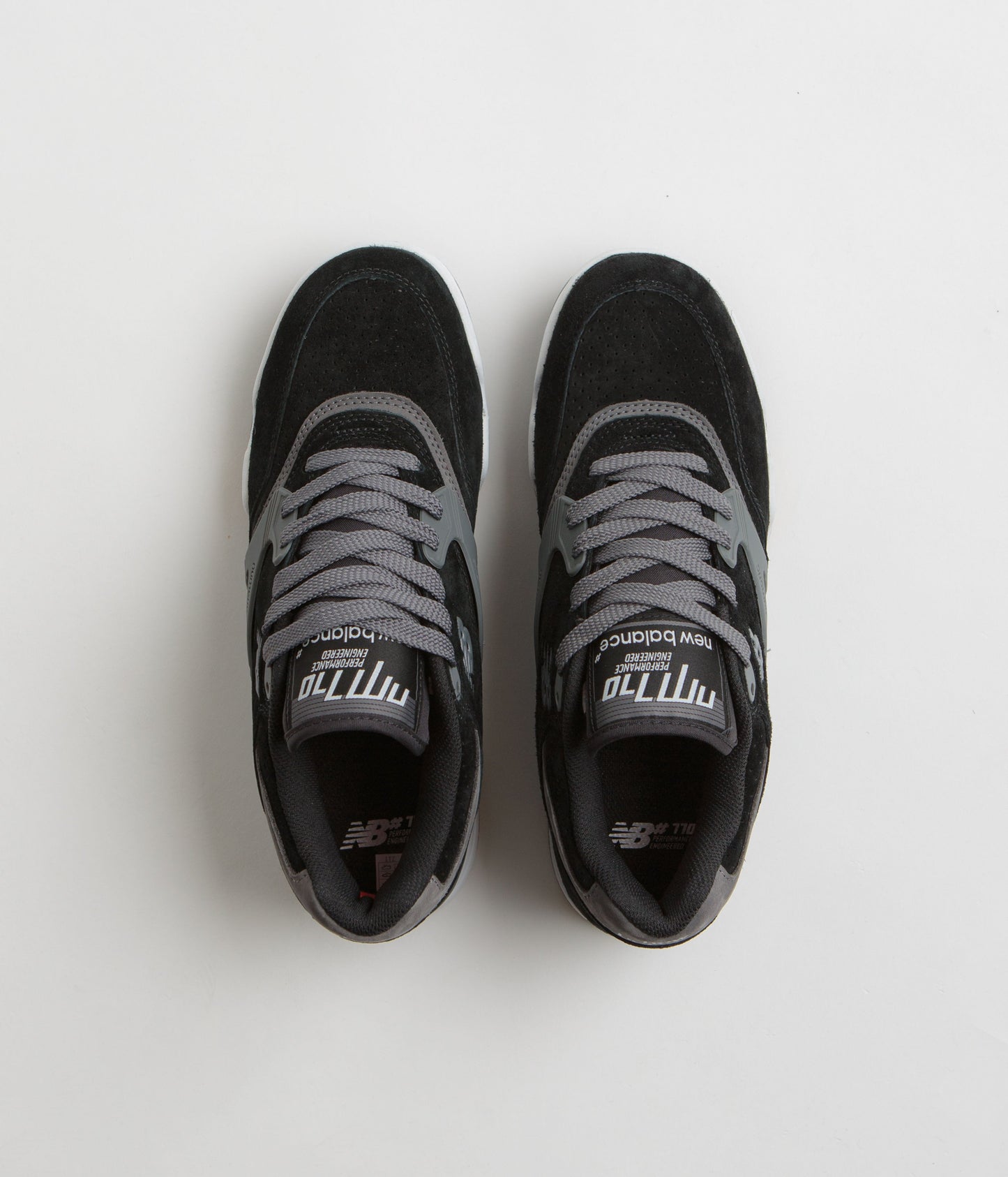 New Balance Numeric 770 Shoes - Black / Charcoal