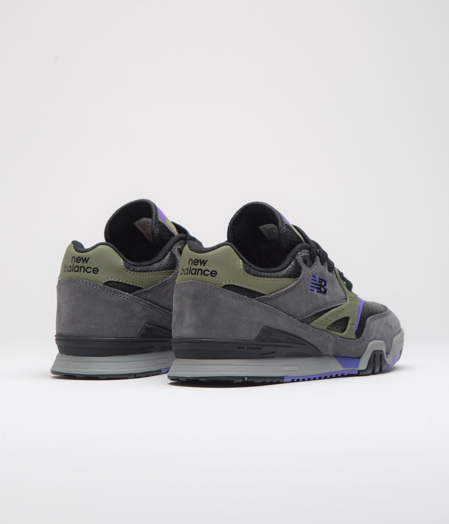 New Balance Numeric 770 Shoes - Charcoal / Purple