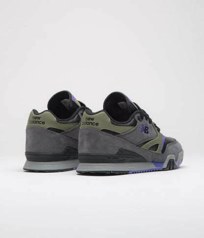 New Balance Numeric 770 Shoes - Charcoal / Purple
