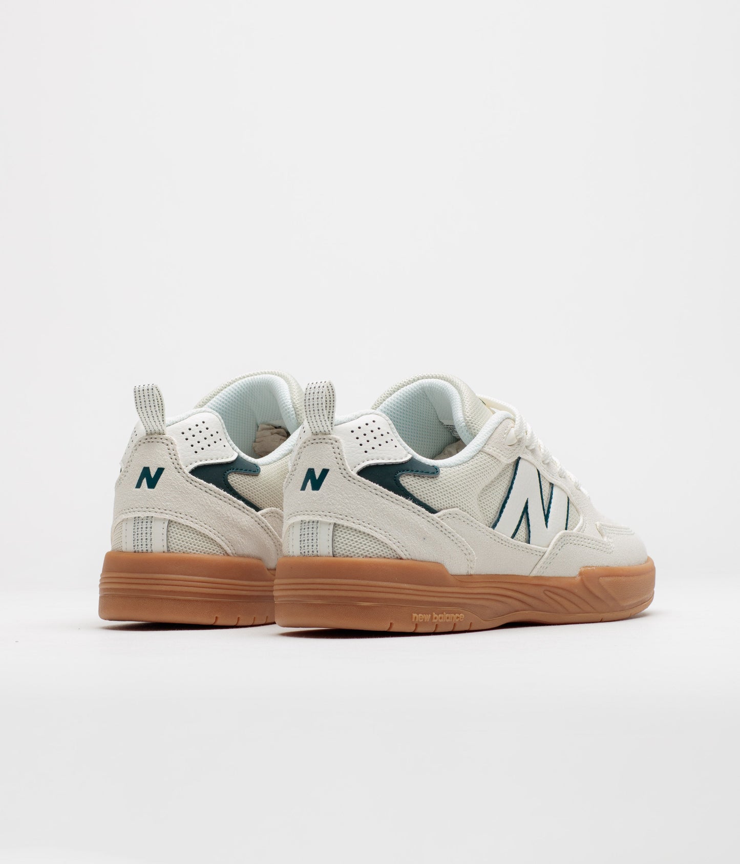 New Balance Numeric 808 Tiago Lemos Shoes - Sea Salt / Medusa Green