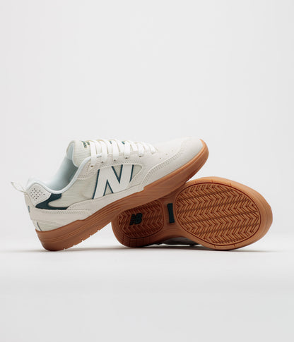 New Balance Numeric 808 Tiago Lemos Shoes - Sea Salt / Medusa Green