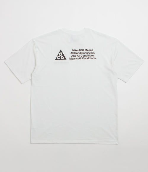 Nike ACG MBR T-Shirt - Summit White / Black