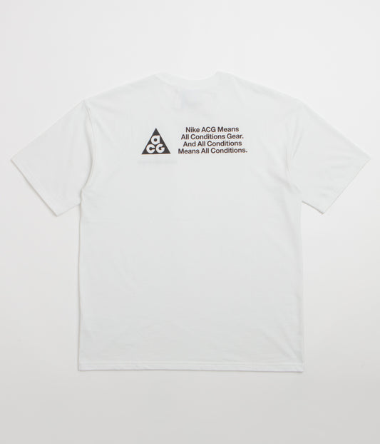 Nike ACG MBR T-Shirt - Summit White / Black