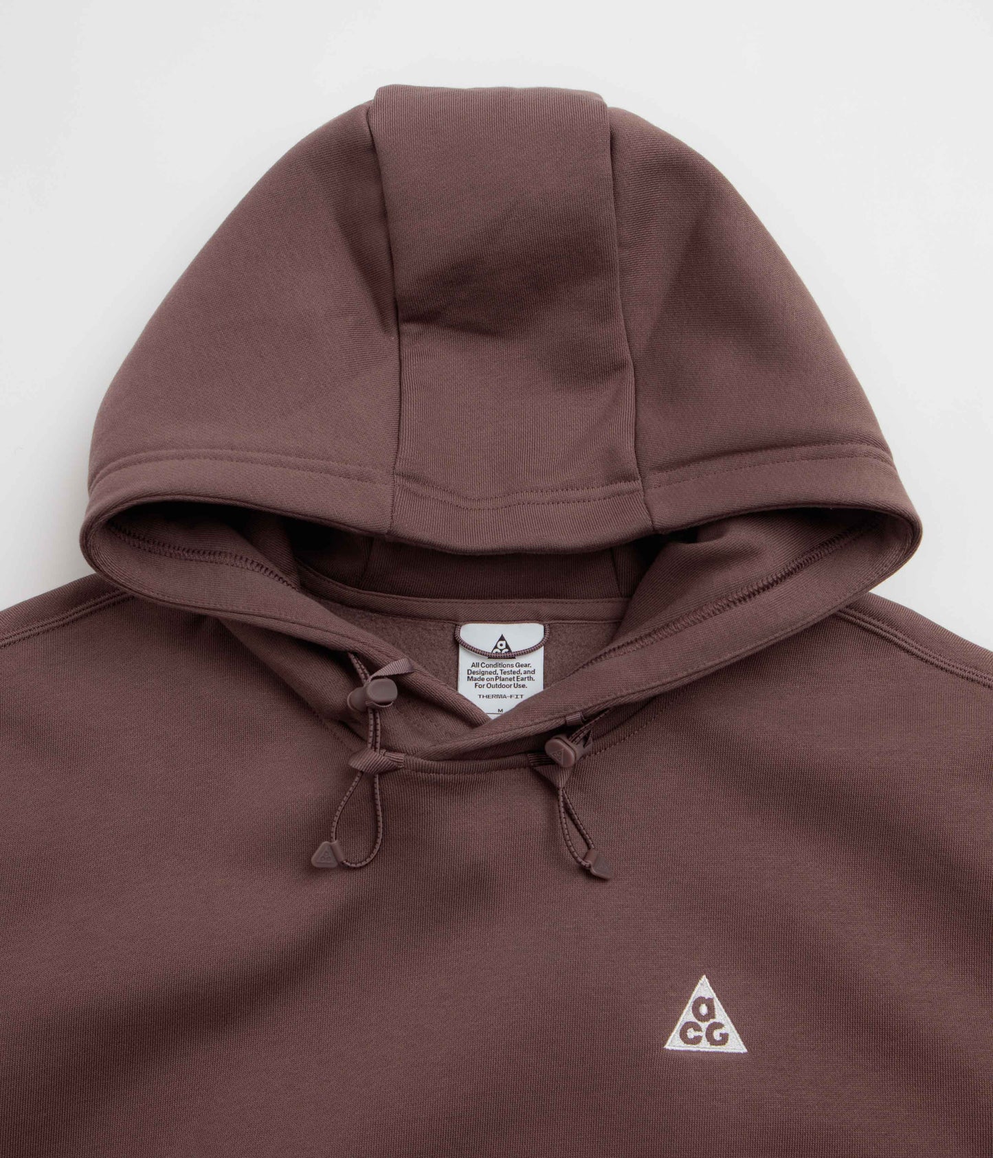 Nike ACG Tuff Fleece Triangle Hoodie - Tattoo / Summit White