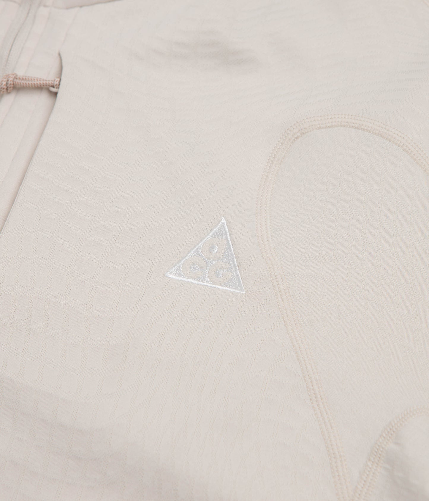 Nike ACG Wolf Grid 1/2 Zip Sweatshirt - Light Orewood Brown / Cream II / Summit White