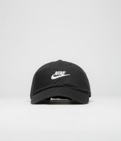 Nike Club Futura Wash Cap - Black / White