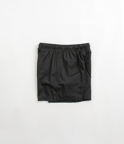 Nike Club Woven Flow Shorts - Black / White